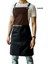 Askılı Master Şef - Barista - Aşçı - Kuaför - Tattoo - Garson Önlüğü Kahverengi 2