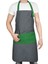 Askılı Master Şef - Barista - Aşçı - Kuaför - Tattoo - Garson Önlüğü Yeşil 1