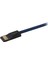 Jettpower 0047 Metal Başlıklı Örgülü 3A Micro Usb Hızlı Şarj Kablosu 20 cm Mavi 5