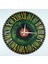 KAYRA TASARIM AHŞAP DUVAR SAATİ SOMUN GREEN ROMA 50 cm 2