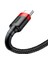 Cafule Serisi Usb to Type C 2 Amper Usb Uzun Hızlı Şarj Kablosu 2 Metre - Siyah 2