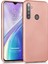 Matte Silicone Realme 5 Pro Kılıf Rose Gold 2