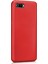Matte Silicone Realme C2 Kılıf Kırmızı 1