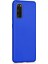 Matte Silicone Samsung Galaxy S20 Kılıf Mavi 1