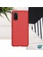 Matte Silicone Samsung Galaxy S20 Kılıf Mavi 3