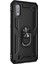 Samsung Galaxy A01 Kılıf Military Ring Holder Siyah 1