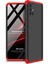 Samsung Galaxy A51 Kılıf Double Dip 360 Protective Siyah Kırmızı 2