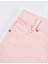 Pembe Denim Mini Kız Çocuk Etek 5