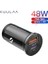 Kuulaa 48W USB + Type-C Çift Çıkışlı Mini Hızlı Araç Şarj Cihazı AL-32044 2