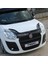 Fiat Doblo Ön Kaput Koruyucu Rüzgarlık Deflektör Akrilik ABS 4mm Parlak Siyah 2010-2015 5