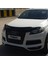 Audi Q7 Ön Kaput Koruyucu Rüzgarlık Deflektör Akrilik ABS 4mm Parlak Siyah 2005-2015 4