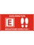 Sosyal Mesafe Uyarı Zemin Etiketi 50 x 100 cm 2