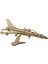 Ahşap Jet Fighter C Maketi 75 Parça 2