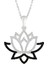 Gümüş Lotus Çiçeği Kolye 1