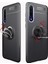 Samsung Galaxy S20 Ultra Kılıf Ultra Korumalı Yüzüklü Manyetik Ravel Silikon + 360 Full Body Ekran Koruyucu (Ön-Arka) Siyah 2