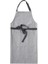 Askılı Şef Barista Aşçı Kuaför Tattoo Garson Önlüğü Gri 1