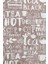 Hot Tea Bej Dijital Halı 100x300 cm Djt 2