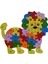 Ahşap İngilizce Harfler Rakamlar Eğitici Lion King Aslan Kral Puzzle 3