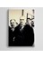 Atatürk Siyah Beyaz 3 Kanvas Tablo 1