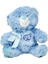 Peluş Love Kalp Desenli Mavi Ayı 28 cm 1