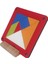 Okul Öncesi Eğitici Oyuncak Seti Tangram Kırmızı 1