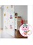 Çocuk Odası Boy ve Gelişim Ölçer Sevimli Kediler Duvar Sticker 5