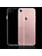 Apple iPhone 7 8 Kılıf Kamera Korumalı Şeffaf Silikon Kılıf + Cam 3