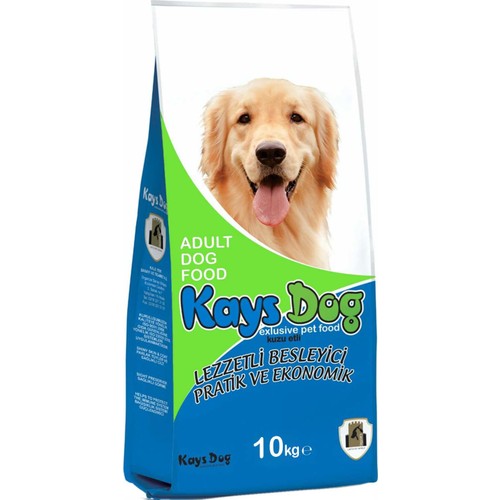 Kays Dog Kuzu Etli Pirinçli Yetişkin Kuru Köpek Maması 10 KG