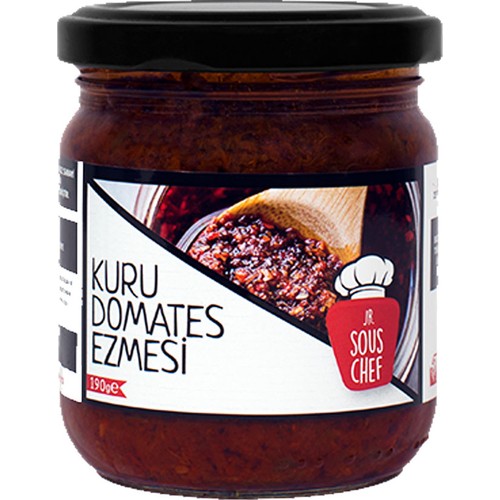 Jr Sous Chef Kuru Domates Ezmesi 190g Cam Kavanoz