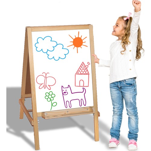 Yazı Tahtası Çocuk Çift Taraflı Hediyeli Beyaz Kara Tahta Fiyatı