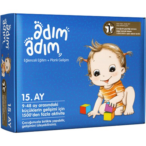 Adım Adım Bebek Eğitim Seti 15.Ay Kitabı ve Fiyatı