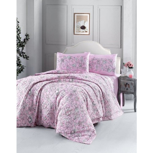 Jolly Home Melani Pembe Çift Kişilik Complete Set Fiyatı