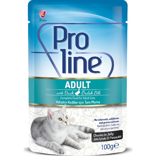 Pro Line Proline Ördek Etli Pouch Erişkin Kedi Maması Lider Fiyatı