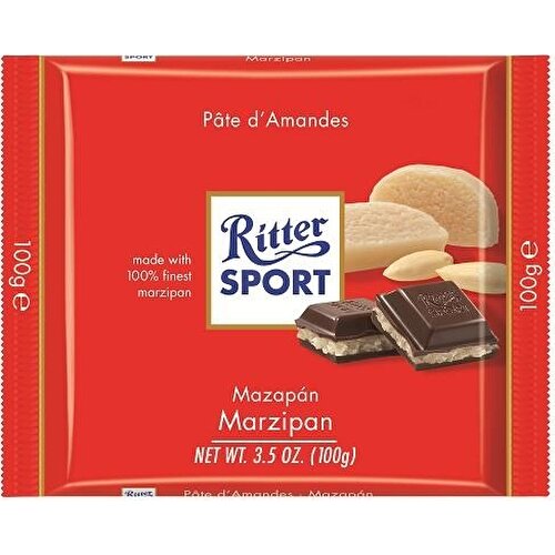 Ritter Sport Acıbadem Dolgulu Çikolata Marzipan 100 gr Fiyatı