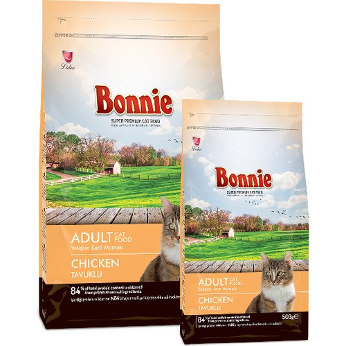Bonnie Cat Chicken Tavuklu Yetişkin Kedi Kuru Maması 1,5 kg Fiyatı