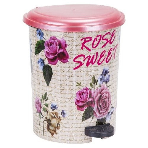 Aslife Pedallı Çöp Kovası Rose Sweet 12 lt Fiyatı