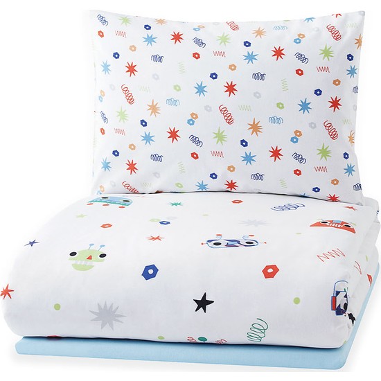 Yataş Bedding Robot Bebek Ranforce Nevresim Takımı Fiyatı