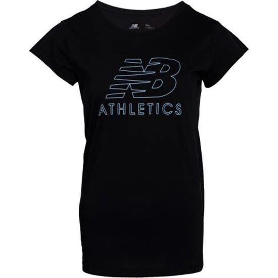 New Balance Athletics Kadın T-Shirt Wps003-Bk