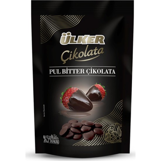 Ülker Pul Çikolata %54 Bitter 120 gr x 12'li