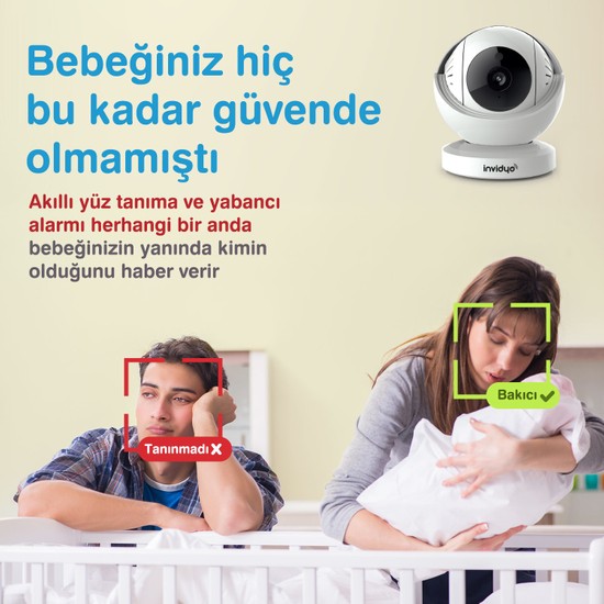 Invidyo Akıllı Wifi Bebek Kamerası Fiyatı Taksit Seçenekleri