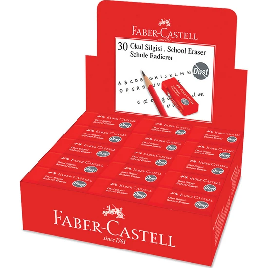 Faber-Castell Okul Silgisi 30'lu