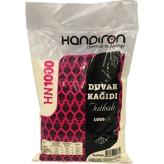 Handiron Duvar Kağıdı Tutkalı Yapıştırıcı Ilacı 1 kg Set Fiyatı Handiron Duvar Kağıdı Tutkalı Yapıştırıcı Ilacı 1 kg Set Fiyatı