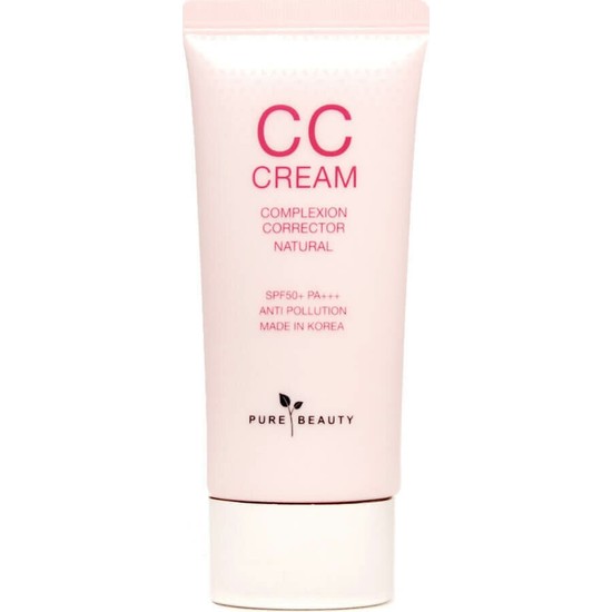Pure Beauty CC Cream Spf50+ Natural 40 ml