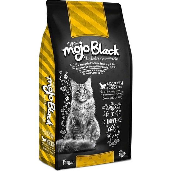 My Cat Mojo Black Tavuk Etli Yetişkin Kedi Maması 15 kg Fiyatı