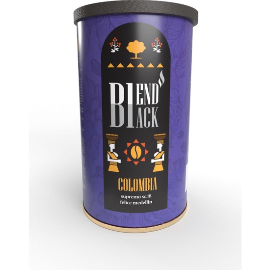 Blendblack Colombia Filtre Kahve 250Gr Teneke Kutu Fiyatı