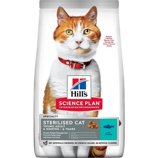 Hills Sterilised Ton Balıklı Kısırlaştırılmış Kedi Maması 3 Fiyatı