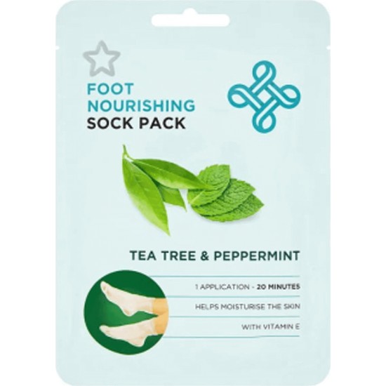 Superdrug Foot Pack Tea Tree&Pepperm.Peelıng Socks Fiyatı