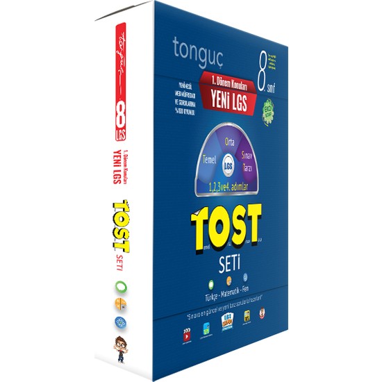 Tonguç Akademi Yeni LGS Tost Seti + Yeni LGS Geri Sayım Kitabı