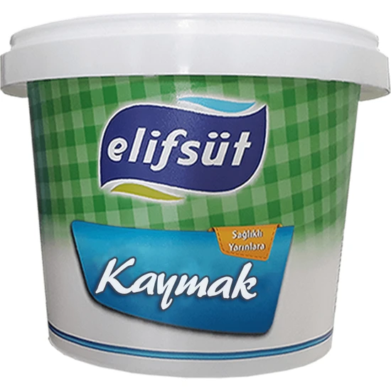 Elif Süt Tereyağlık Kaymak Krema 4800 gr