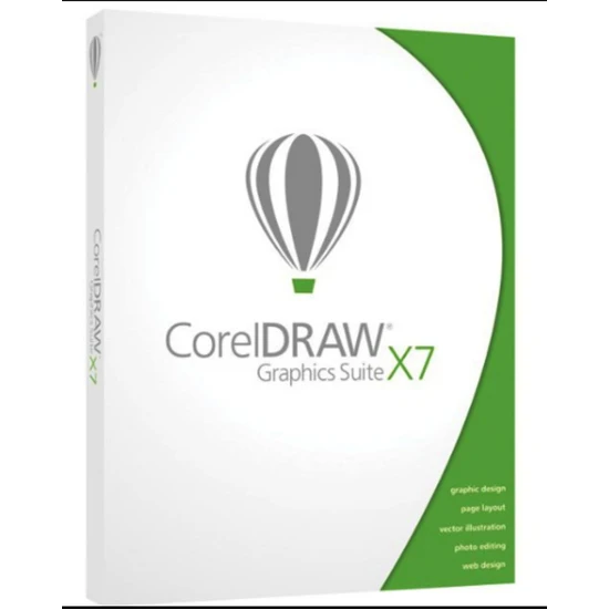 Corel Coreldraw Graphics Suite X7 -Ticari / Işletme - 1 Bilgisayar Süresiz